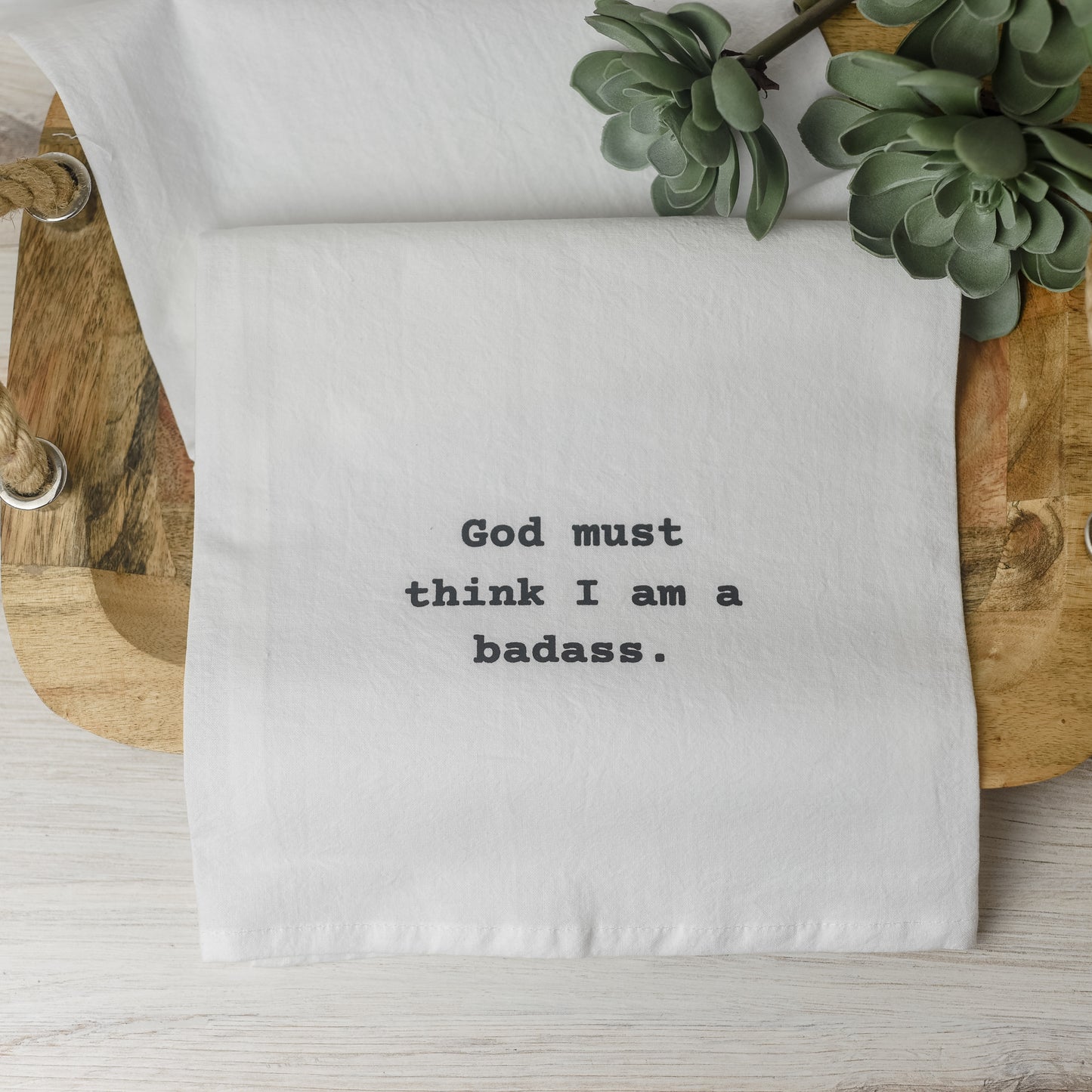 Tea Towel-Badass